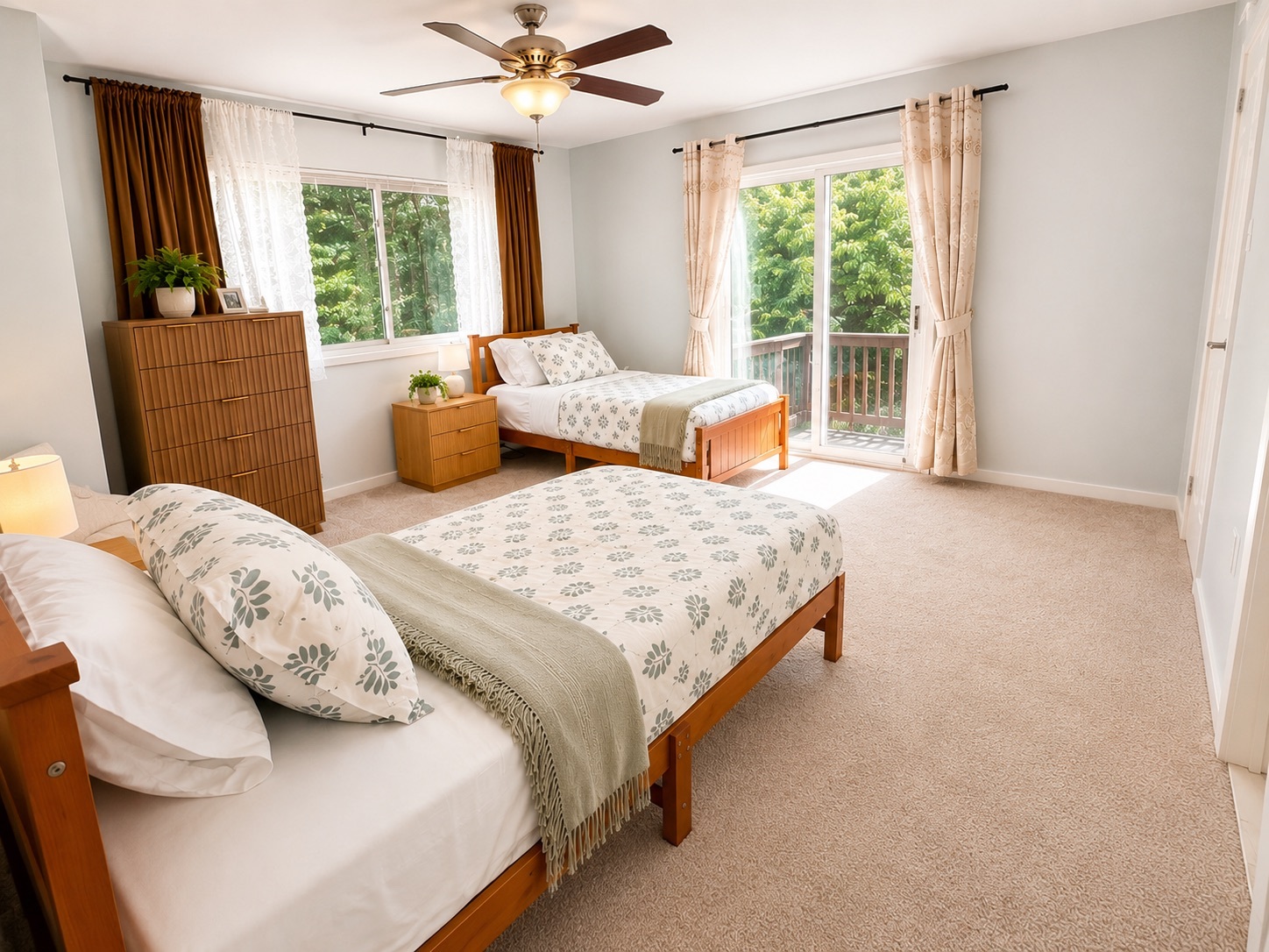 Bedroom 1 — warmly furnished private room at Your Home Assisted Living